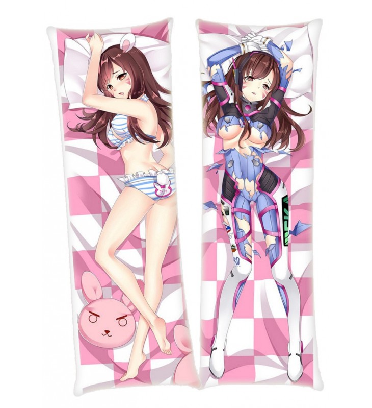 D.va Overwatch Anime Dakimakura Japanese Hugging Body PillowCases