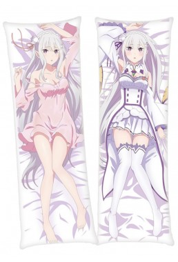 Emilia Re Zero Anime Dakimakura Japanese Hugging Body PillowCases