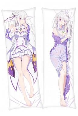 Emilia Re Zero Anime Dakimakura Japanese Hugging Body PillowCases