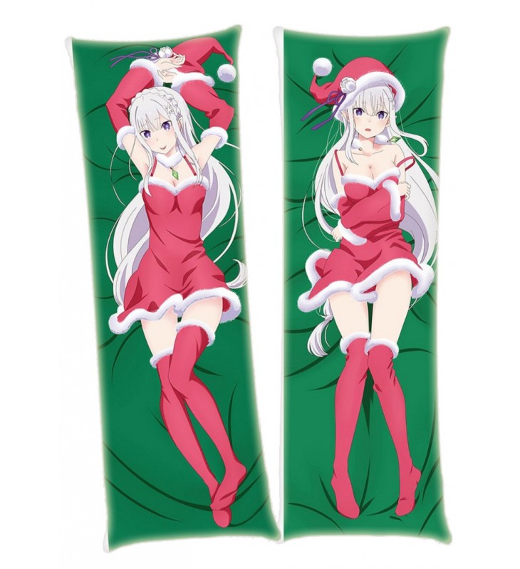 Emilia Re Zero Anime Dakimakura Japanese Hugging Body PillowCases