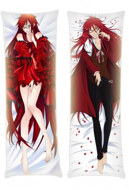 Grell Sutcliff Kuroshitsuji Anime Dakimakura Japanese Hugging Body PillowCases