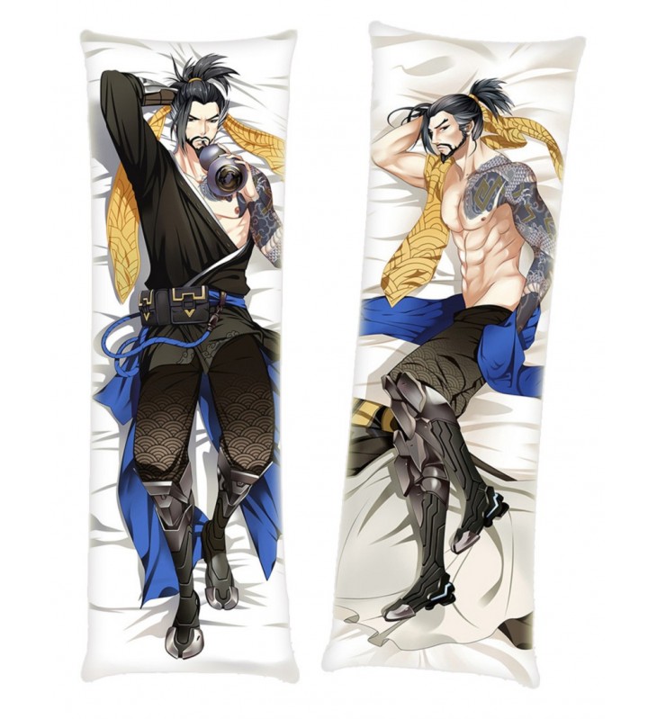 Hanzo Overwatch Male Anime body dakimakura japenese love pillow cover