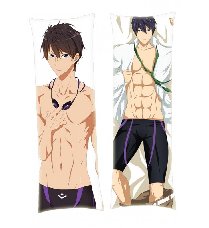 Haruka Nanase Free! Male Dakimakura Japanese Hugging Body Pillowcase Anime