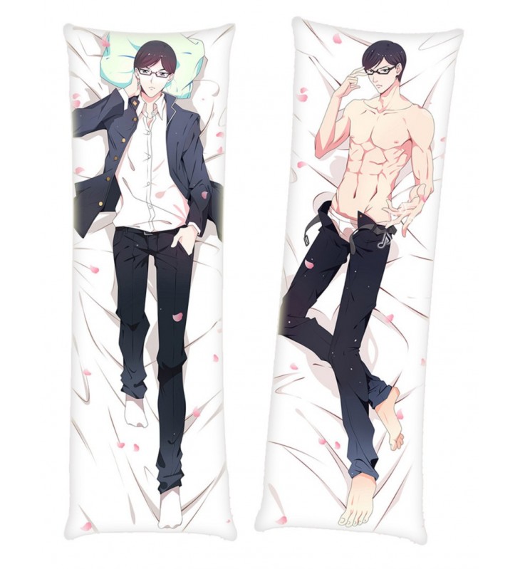 Haven't You Heard I'm Sakamoto Male Anime body dakimakura japenese love pillow cover