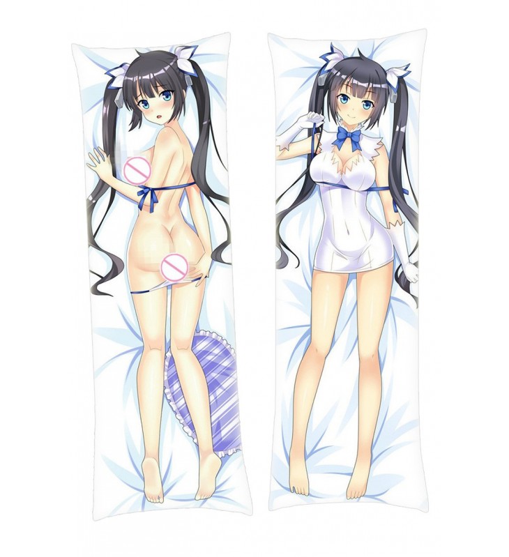 Hestia DanMachi Dakimakura Japanese Hugging Body Pillowcase Anime