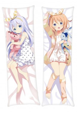 Is The Order Rabbit Gochuumon wa Usagi desu ka Dakimakura 3d pillow japanese anime pillow case