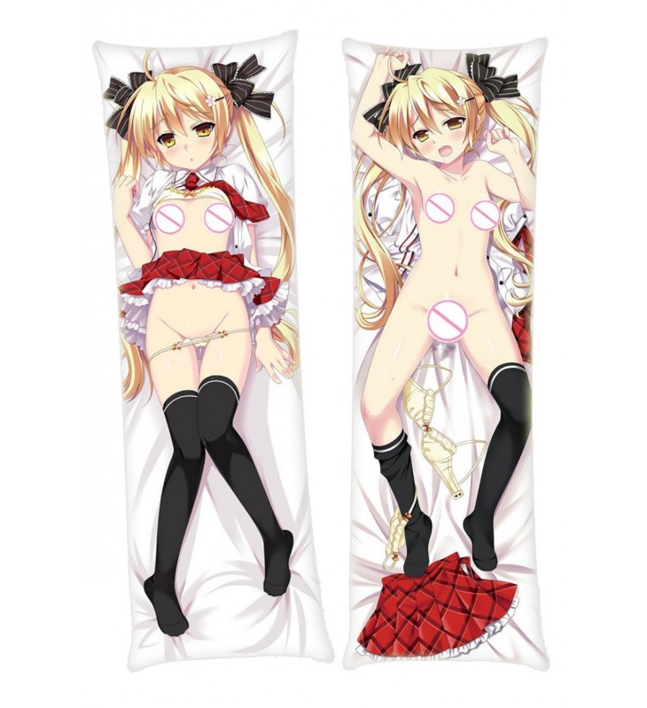 Kawaii Yellow Haired Dakimakura 3d pillow japanese anime pillow case