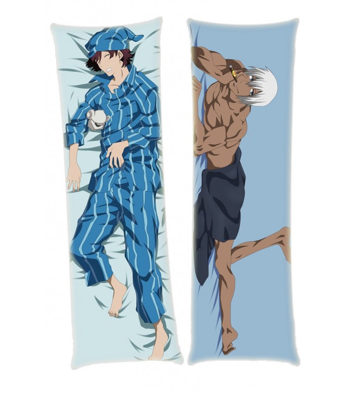 Leonardo Watch and Zapp Renfro Blood Blockade Battlefron Male Anime body dakimakura japenese love pillow cover