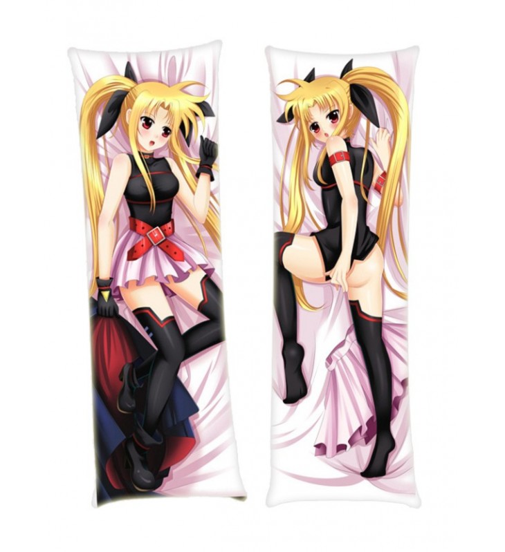 Magical girl lyrical Nanoh Nanoha Takamachi Full body waifu japanese anime pillowcases