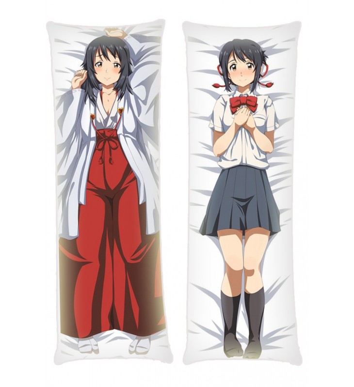 Mitsuha Miyamizu Your Name Anime Dakimakura Japanese Hugging Body PillowCases