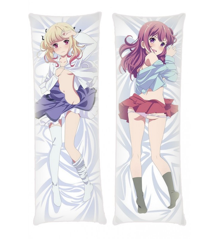 Momoka Sono and Chitose Karasuma Girlish Number Anime Dakimakura Japanese Hugging Body PillowCases