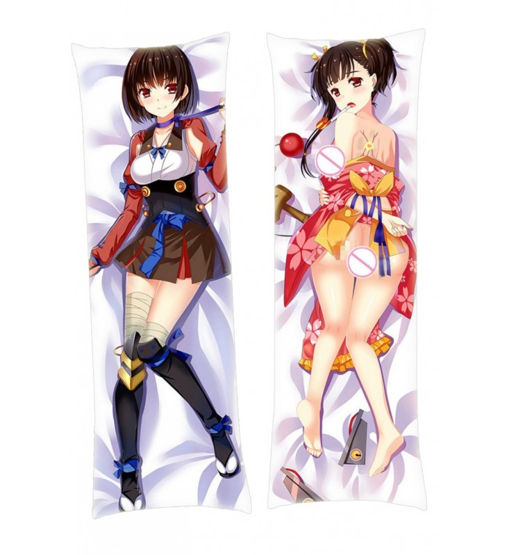 Mumei Kabaneri of the Iron Fortress Dakimakura Japanese Hugging Body Pillowcase Anime