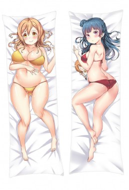 HANAMARU KUNIKIDA AND YOSHIKO TSUSHIMA LOVE LIVE! SUNSHINE!! Dakimakura Japanese Hugging Body Pillowcase Anime