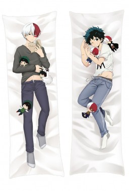 SHOUTO TODOROKI AND IZUKU MIDORIYA BOKU NO HERO ACADEMIA MALE Dakimakura Japanese Hugging Body Pillowcase Anime