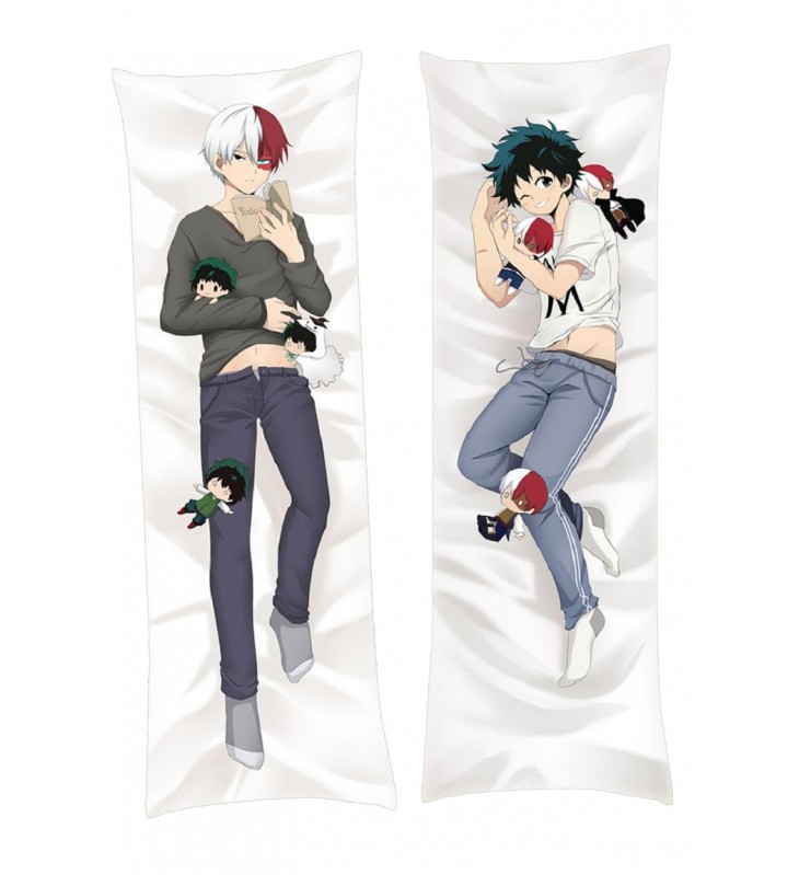 SHOUTO TODOROKI AND IZUKU MIDORIYA BOKU NO HERO ACADEMIA MALE Dakimakura Japanese Hugging Body Pillowcase Anime