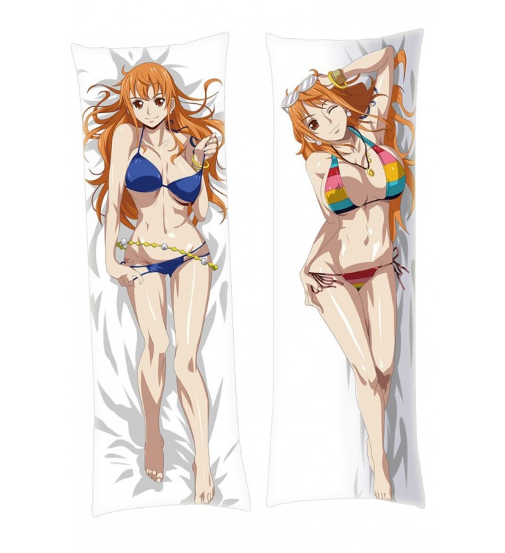 Nami One Piece Dakimakura Japanese Hugging Body Pillowcase Anime