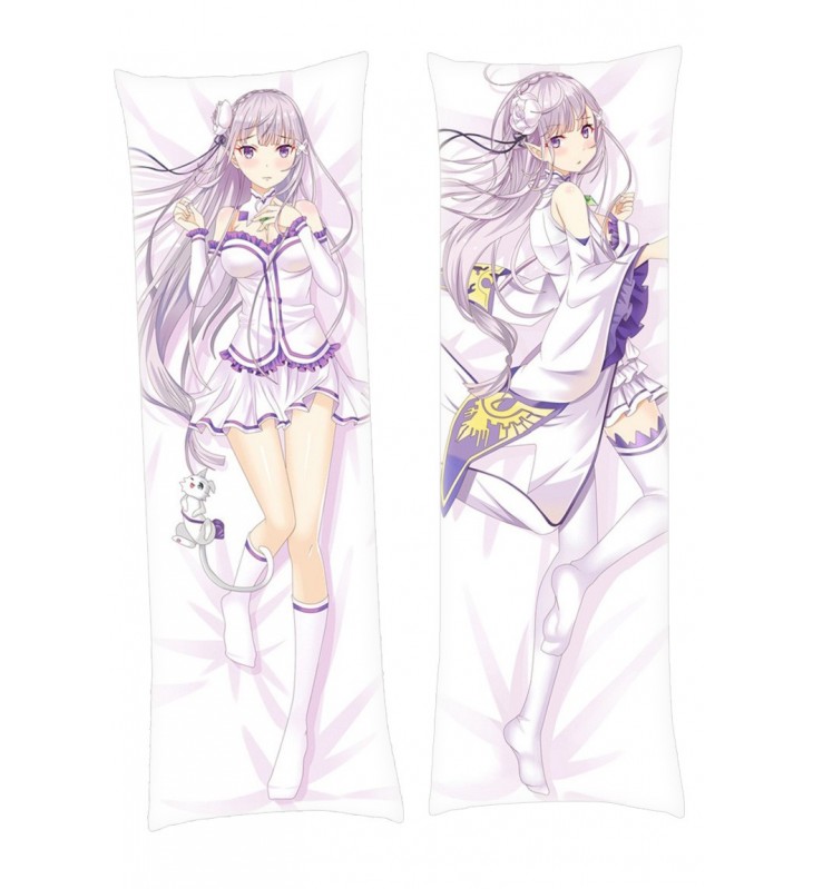 Emilia Re:Zero Body hug dakimakura girlfriend body pillow cover