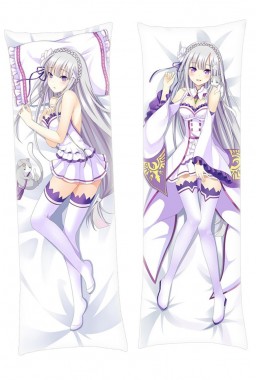 Emilia Re:Zero Body hug dakimakura girlfriend body pillow cover