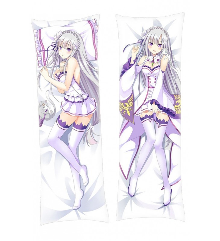 Emilia Re:Zero Body hug dakimakura girlfriend body pillow cover