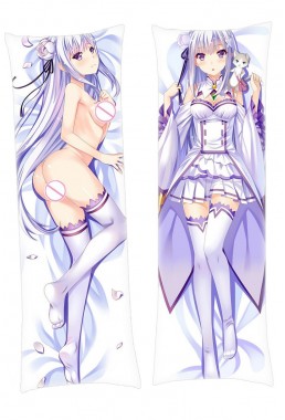 Emilia Re:Zero Body hug dakimakura girlfriend body pillow cover