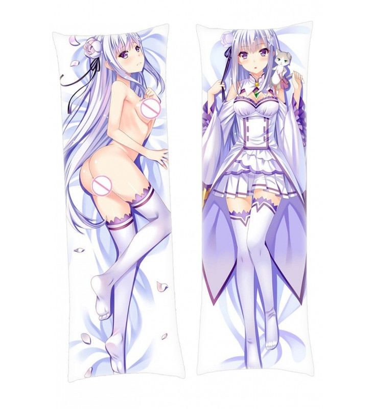 Emilia Re:Zero Body hug dakimakura girlfriend body pillow cover