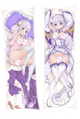 Emilia Re:Zero Body hug dakimakura girlfriend body pillow cover