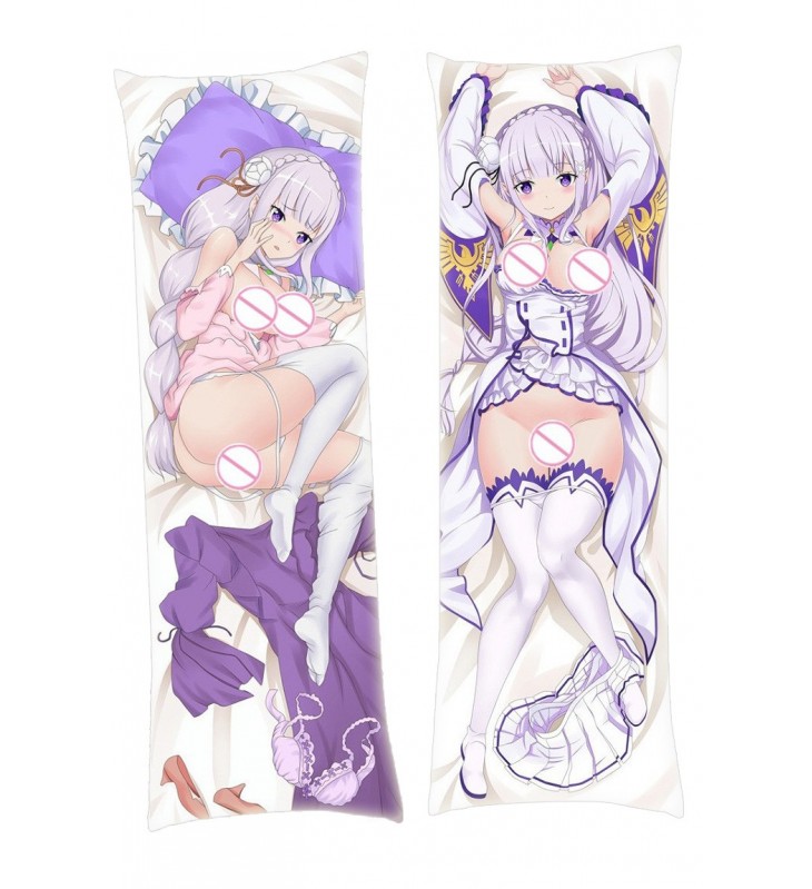 Emilia Re:Zero Body hug dakimakura girlfriend body pillow cover