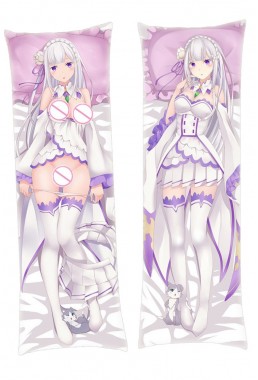 Emilia Re:Zero Body hug dakimakura girlfriend body pillow cover