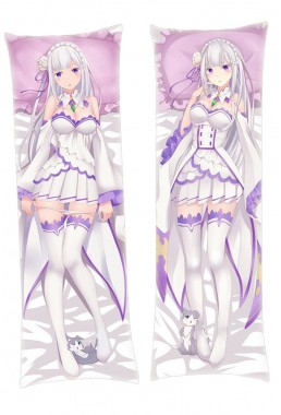 Emilia Re:Zero Body hug dakimakura girlfriend body pillow cover