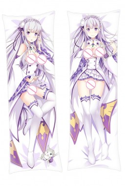 Emilia Re:Zero Body hug dakimakura girlfriend body pillow cover