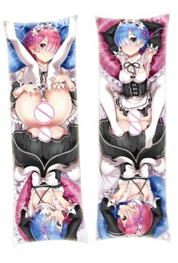 Rem and Ram Re:Zero Body hug dakimakura girlfriend body pillow cover