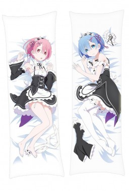 Rem and Ram Re:Zero Body hug dakimakura girlfriend body pillow cover