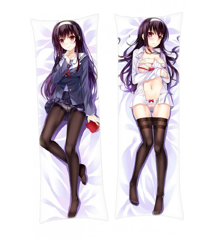 Saenai Heroine no Sodatekata Dakimakura Japanese Hugging Body Pillowcase Anime