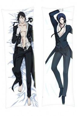 Sebastian Michaelis Kuroshitsuji Male Dakimakura Japanese Hugging Body Pillowcase Anime