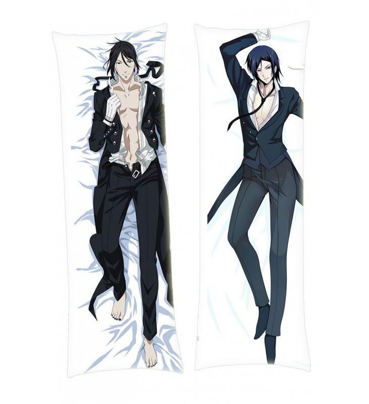 Sebastian Michaelis Kuroshitsuji Male Dakimakura Japanese Hugging Body Pillowcase Anime