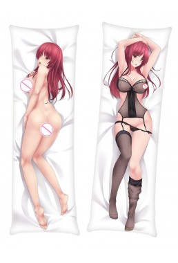 Red Hair Lady Anime body dakimakura japenese love pillow cover