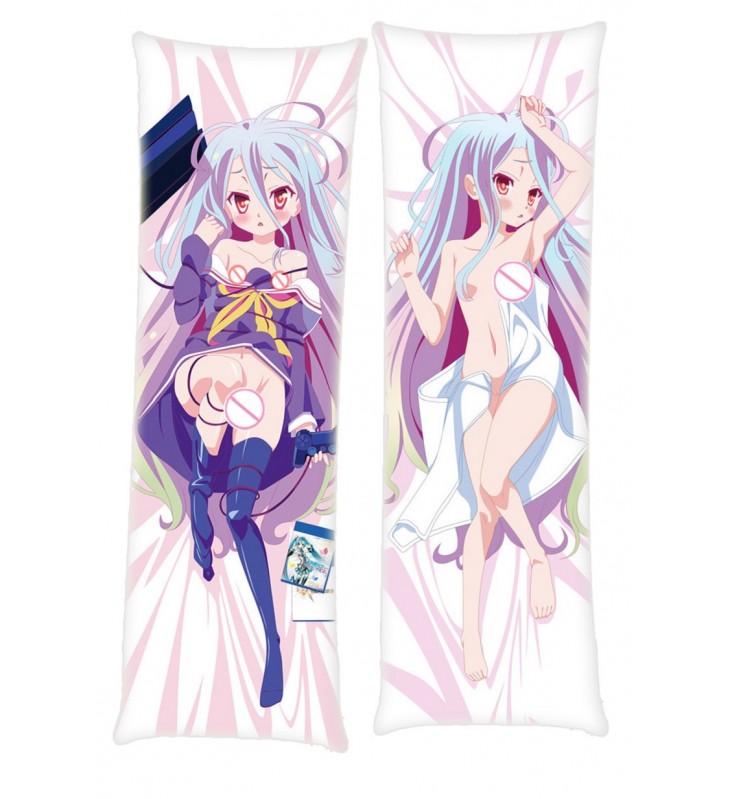 Shiro No Game No Life Anime Dakimakura Japanese Hugging Body PillowCases