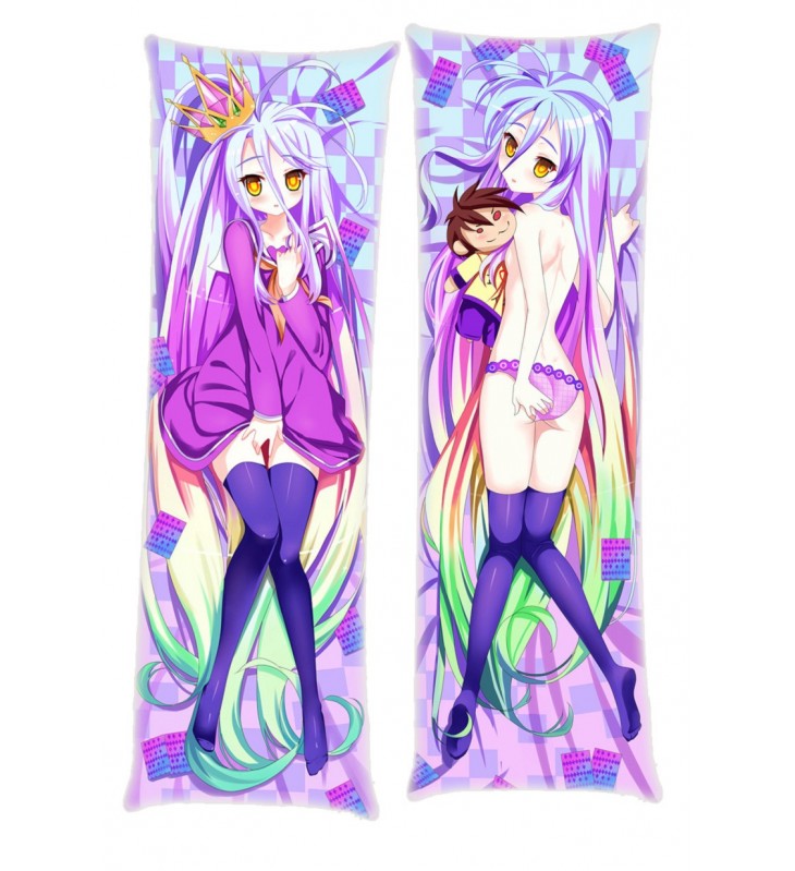 Shiro No Game No Life Anime Dakimakura Japanese Hugging Body PillowCases