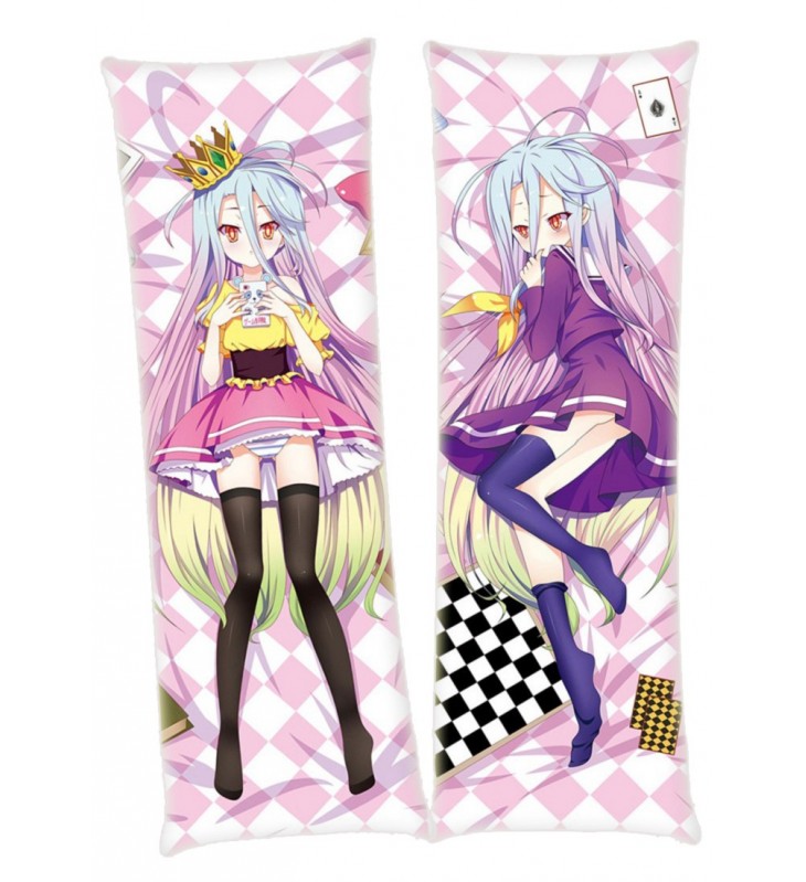 Shiro No Game No Life Anime Dakimakura Japanese Hugging Body PillowCases