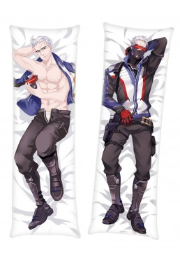 Soldier 76 Overwatch Male Anime body dakimakura japenese love pillow cover