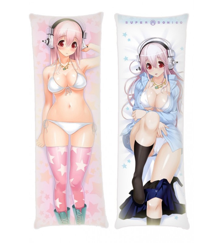 Super Sonico Anime Dakimakura Japanese Hugging Body PillowCases