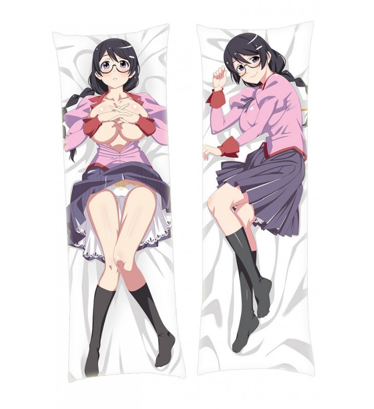 Tsubasa Hanekawa Monogatari Dakimakura Japanese Hugging Body Pillowcase Anime