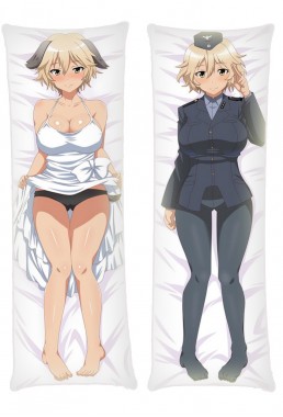 Waltrud Krupinski Strike Witches Anime Dakimakura Japanese Hugging Body PillowCases