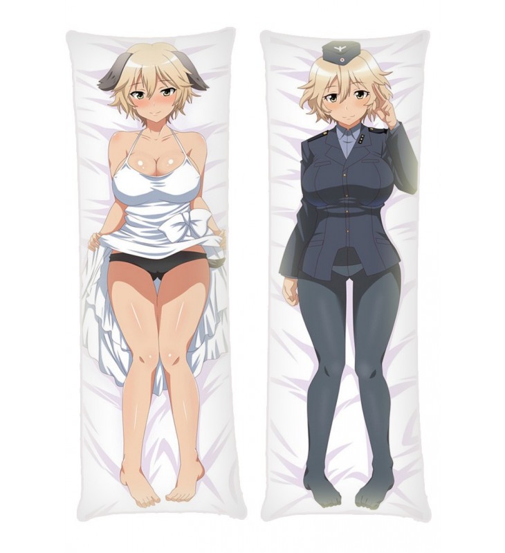 Waltrud Krupinski Strike Witches Anime Dakimakura Japanese Hugging Body PillowCases