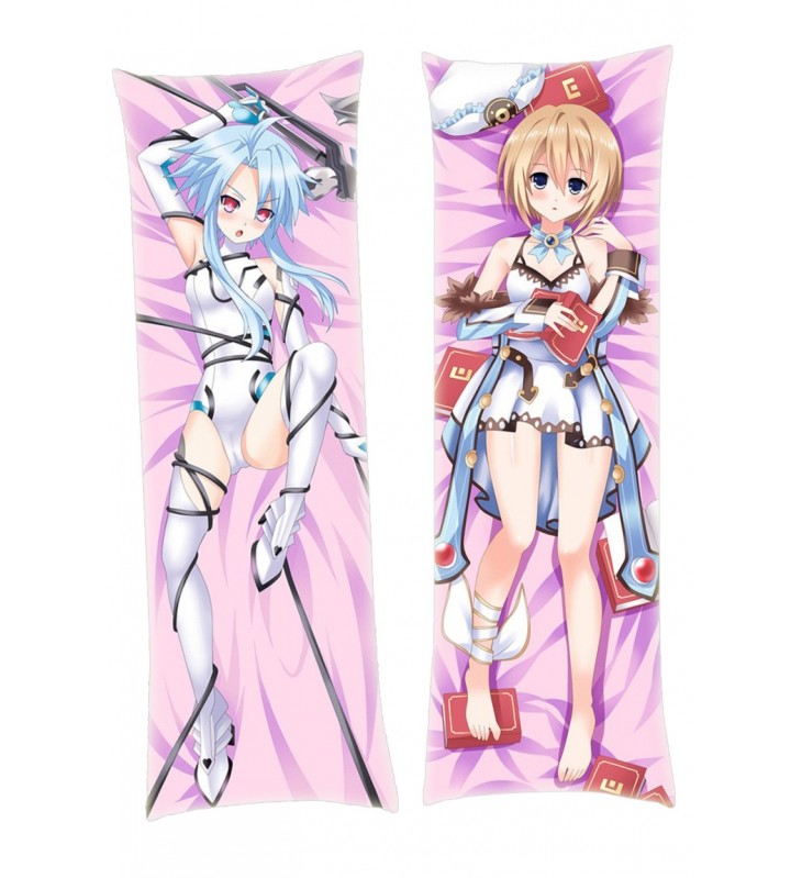 White Heart and Blanc Hyperdimension Neptunia New Full body waifu japanese anime pillowcases