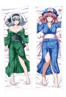 Youmu Konpaku and Yuyuko Saigyouji Touhou Project New Full body waifu japanese anime pillowcases