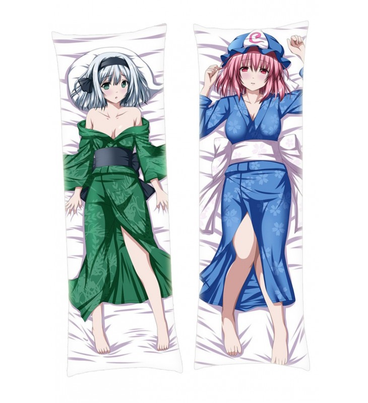 Youmu Konpaku and Yuyuko Saigyouji Touhou Project New Full body waifu japanese anime pillowcases