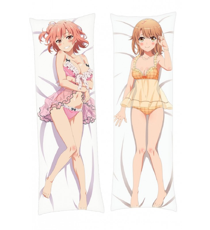 Yui Yuigahama Yahari Ore no Seishun Love Comedy wa Machigatteiru Dakimakura Japanese Hugging Body Pillowcase Anime