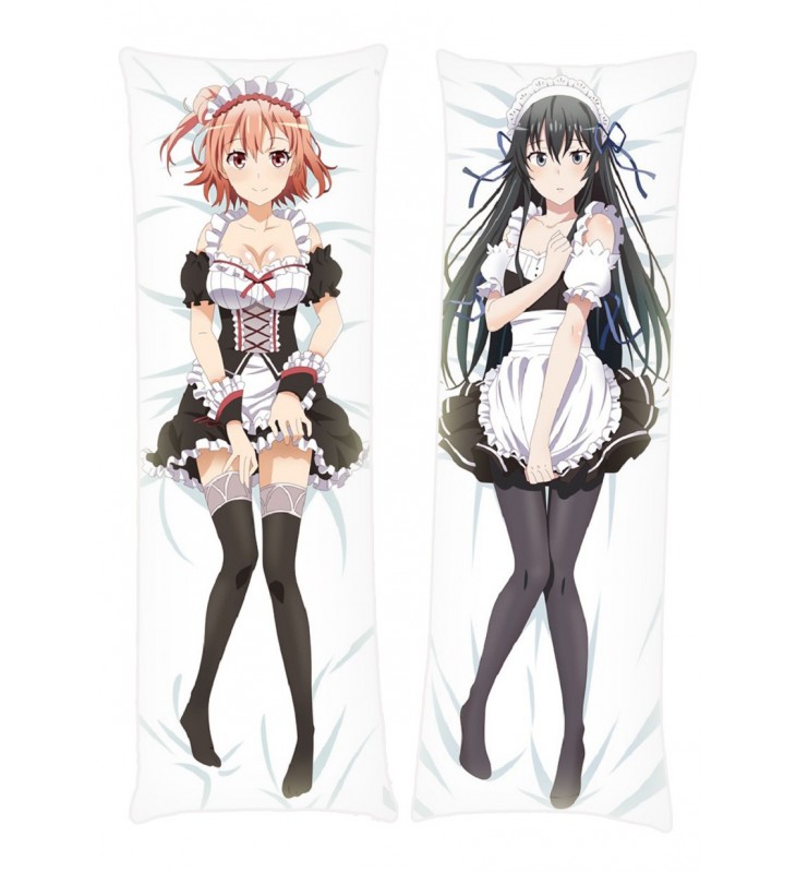 Yui Yuigahama and Yukino Yukinoshita My Teen Romantic Comedy SNAFU Anime Dakimakura Japanese Hugging Body PillowCases