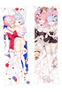 Rem Ram Re:Zero Body hug dakimakura girlfriend body pillow cover